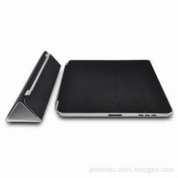 Smart Covers for Apple's iPad 2, as Same as the Original One and Aluminum Hinge Automatically Aigns